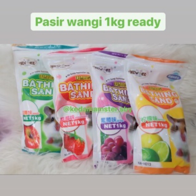 Pasir wangi/pasir mandi hamster 1kg