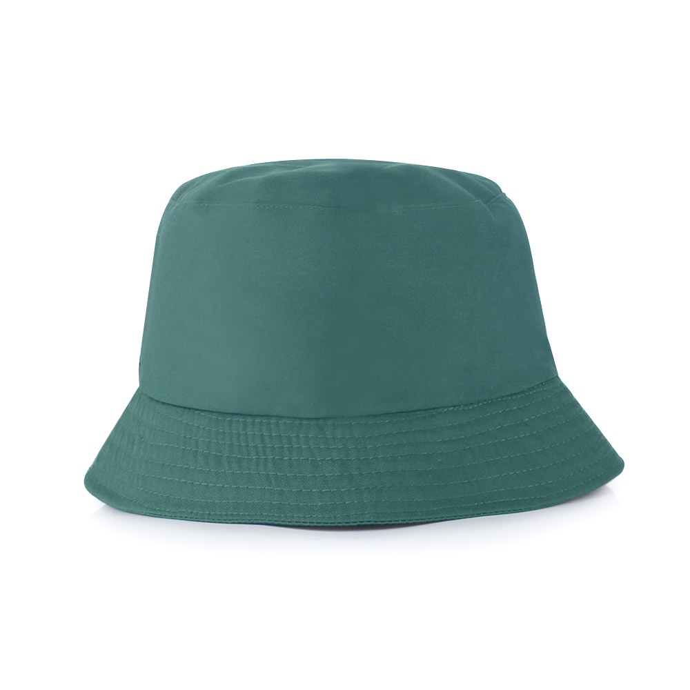 Topi Bucket Hat Korea Hitam Polos Pria Wanita Dewasa Kuzatura