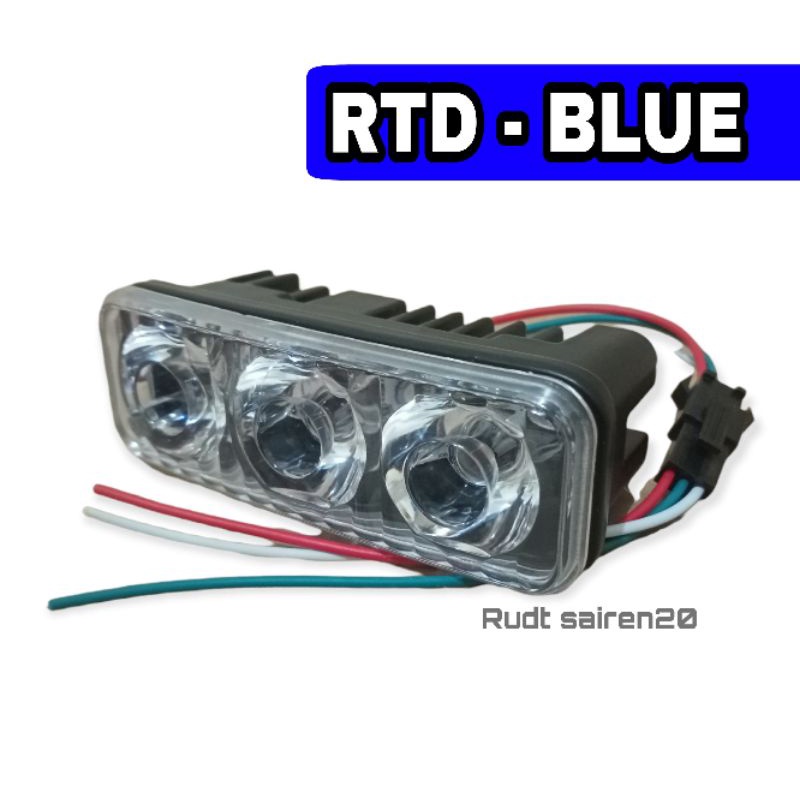 Lampu Tembak Lampu Setrobo RTD Warna Biru