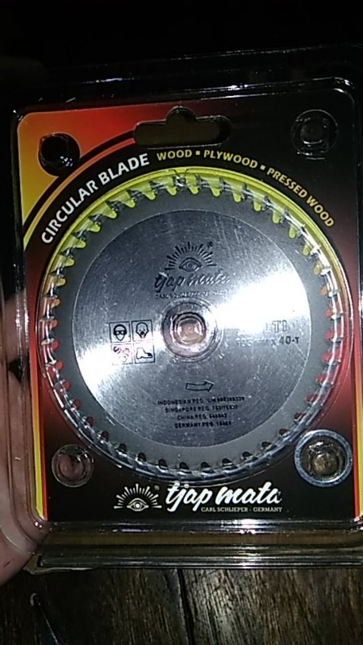 Gergaji Bulat Tct Potong Dan Belah Eye Brand Tjap Mata Germany