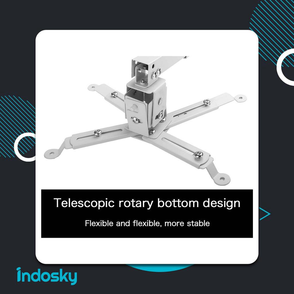 [GARANSI 1 TAHUN] Braket Proyektor Universal | Braket Original | Braket Projector | Bracket Proyekyor | Bracket Projector | Projector Bracket | Celling Bracket Gantung Projector