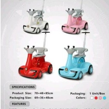 Mainan anak motor aki Pacific PT 6602