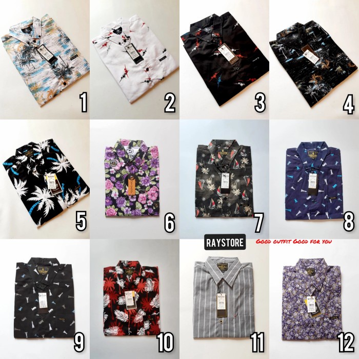 Hem Pria Casual Terbaru Kemeja Pria Keren Cowok U6D8 Miller Polos FB876 Hem Kemeja Surfing Pria Uku