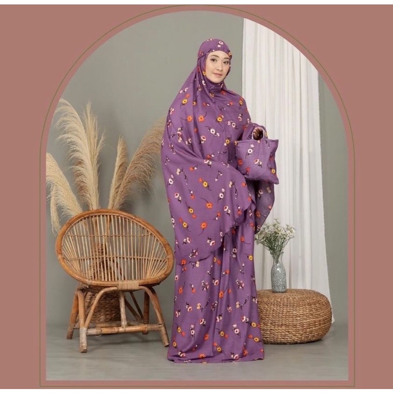 Mukena Azalea/Mukena Dewasa/Mukena Katun/Mukena Katun Rayon/Mukena Murah/Mukena Cantik/Mukena Tiedye