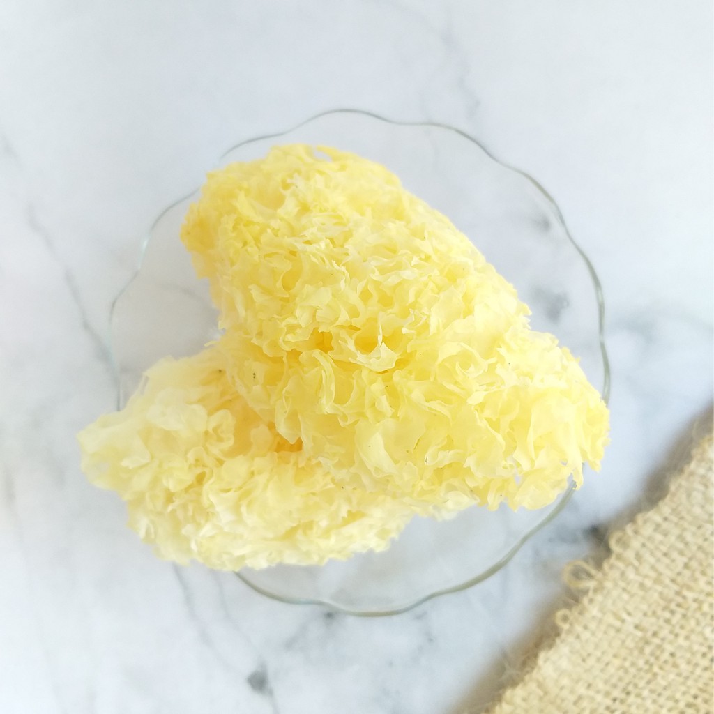 

Snow White Fungus / Jamur Putih Salju / Jamur Es / Bai Mu Er