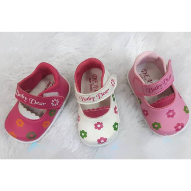 C07 Sepatu sendal anak perempuan bunyi decit usia 1 2 3 tahun casual murah size 22-25