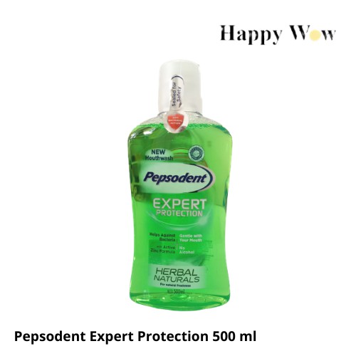Pepsodent Expert Protection 500 ml Mouthwash / Obat Kumur Pepsodent