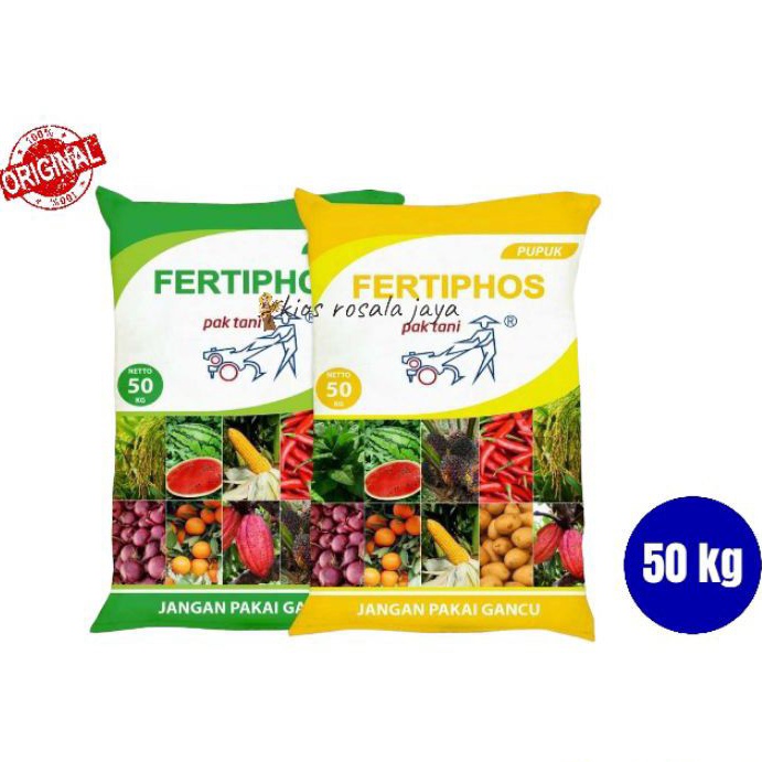 Pupuk Fertiphos Hijau Pak Tani Kemasan 50 kg