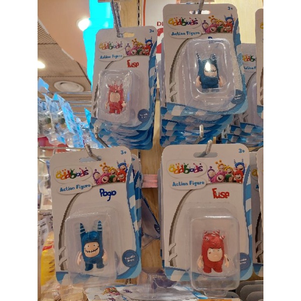 ODDBODS ACTION FIGURE FUSE, SLICK, POGO, ZEE, JEFF