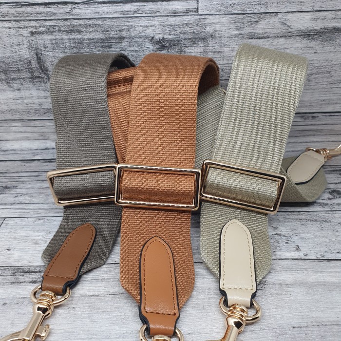 Petra Adjustable Canvas Bag strap 5cm / tali tas selempang / sling