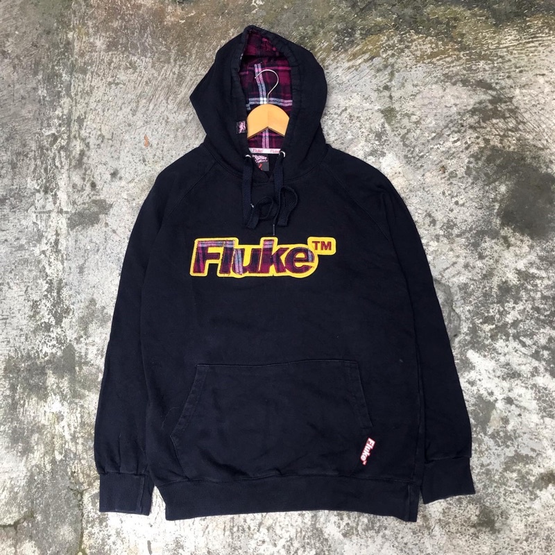 Hoodie fluke second branded / Hoodie Fluke