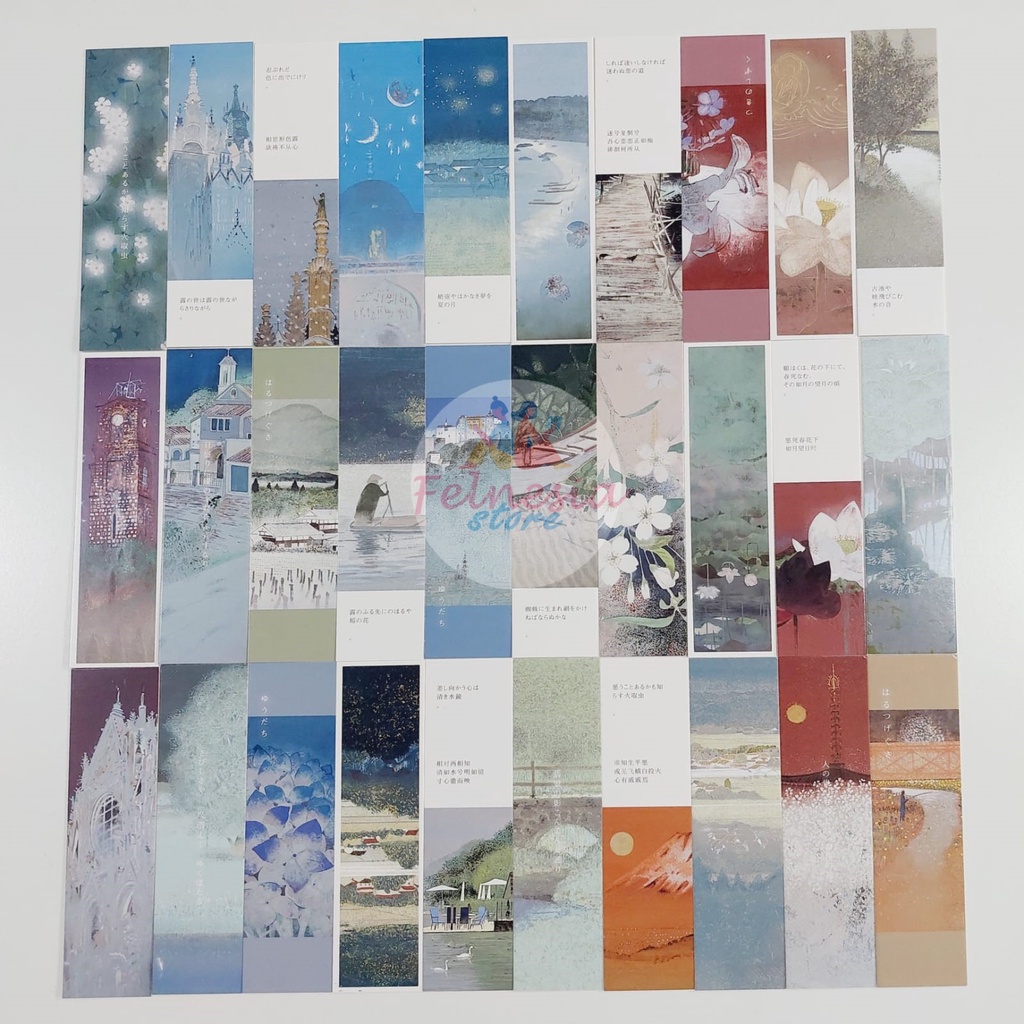 

Pembatas Buku / Bookmark Aesthetic 12