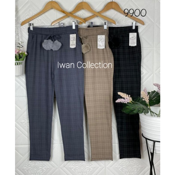 FH.FM 9900# Celana ZARA Kotak Import