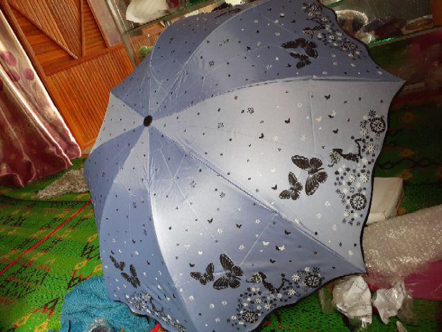 Payung Lipat 4 Fancy Karakter Motif Kupu Merk Osaka - Osk-360