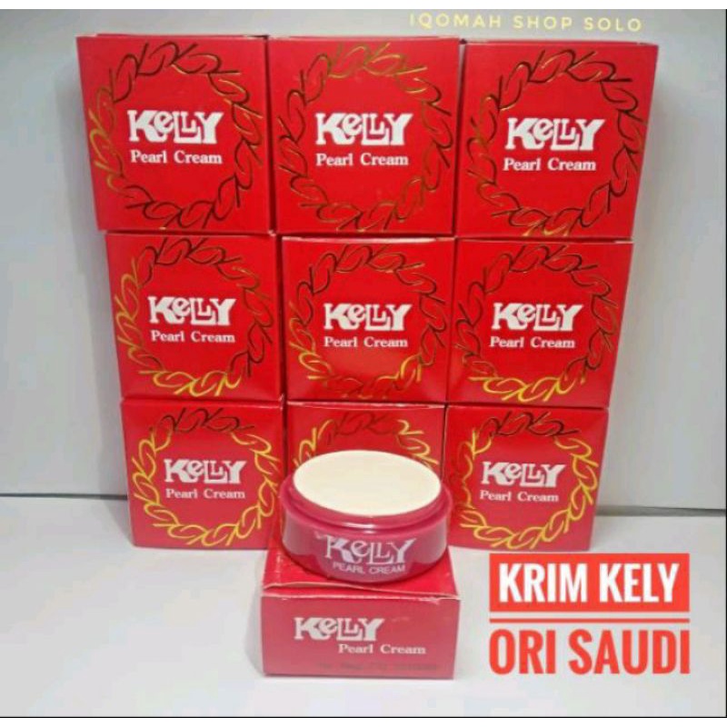 (TERMURAH) Cream KELLY ARAB Original Saudi Bedak Kelly Arab Pearl Cream