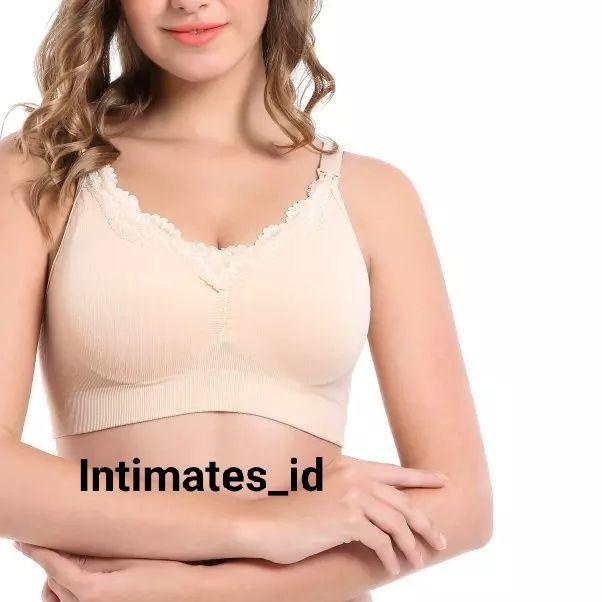 ☞ BH Menyusui Rajut Exclusive Tally W83 Bukaan Atas ❈