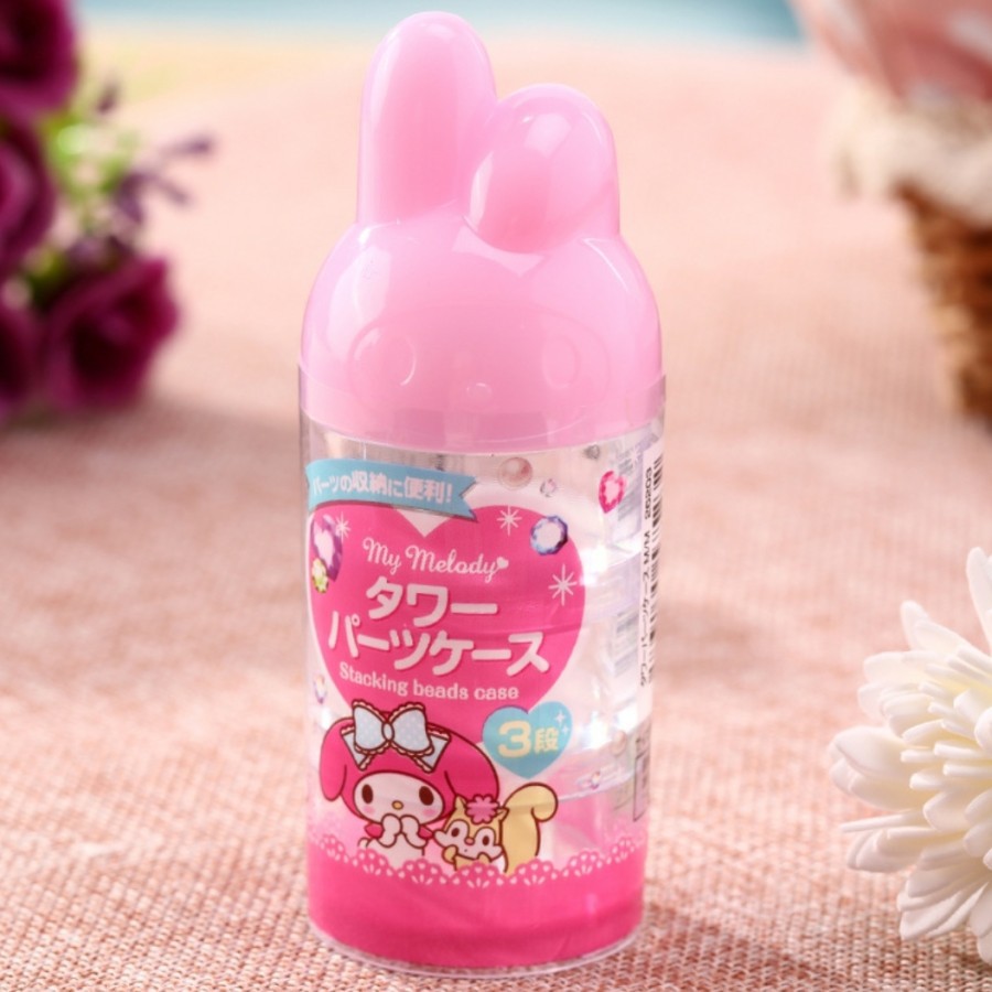 My Melody Hello kitty travel cream container stackable cream pot