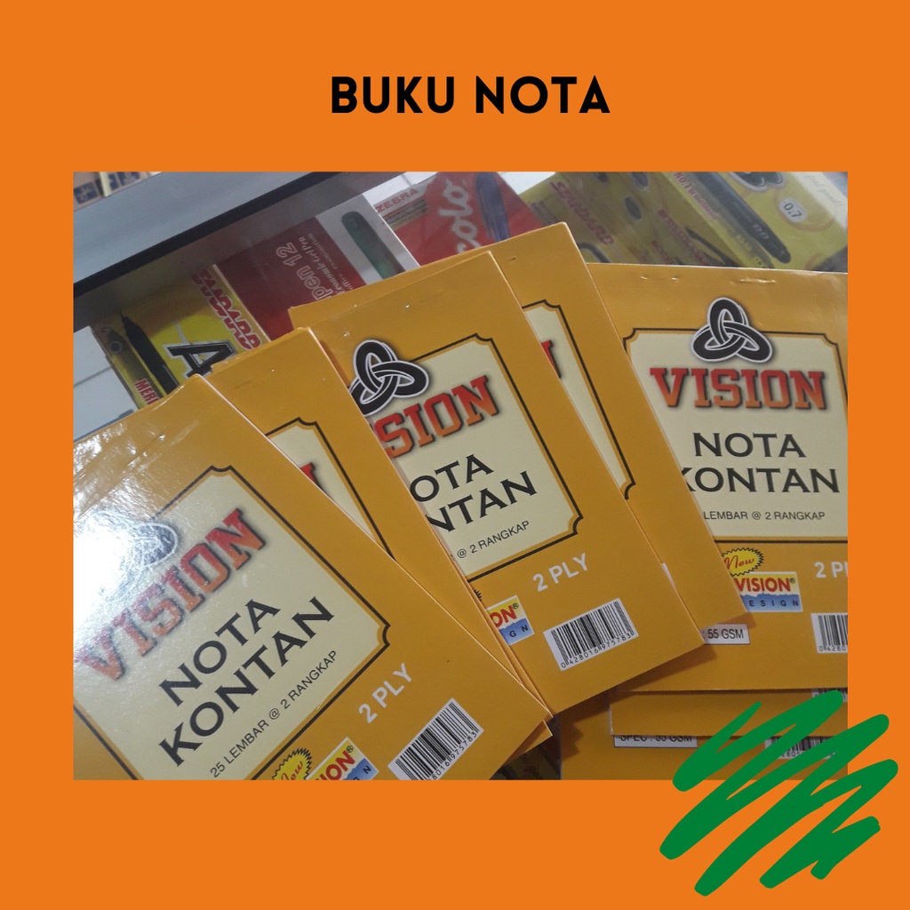 

Buku Nota 2 Ply Kecil