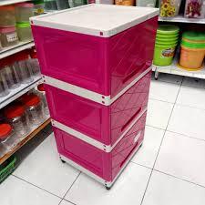 LEMARI PLASTIK DENALI  CABINET SUSUN 3