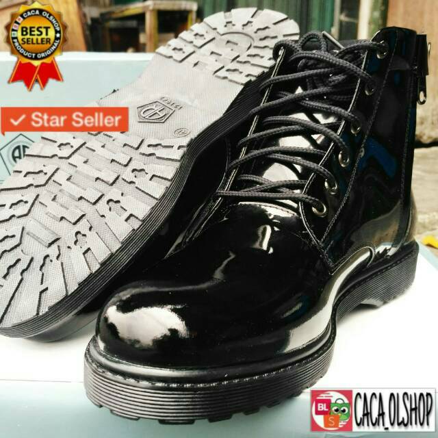 Exclusive!!! Sepatu PDH Perwira Rambo Kiwi Merk AR.0820