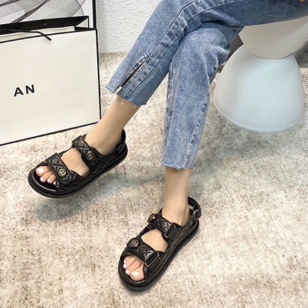 Sandal Lookalike Wanita 051160 2Strap Sandals C Lookalike