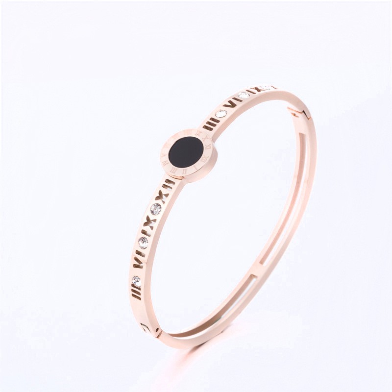 [NEW] Gelang Bracelet Wanita Aksesoris Titanium Korea Trend Masa Kini Cocok Hadiah Elegant GK079