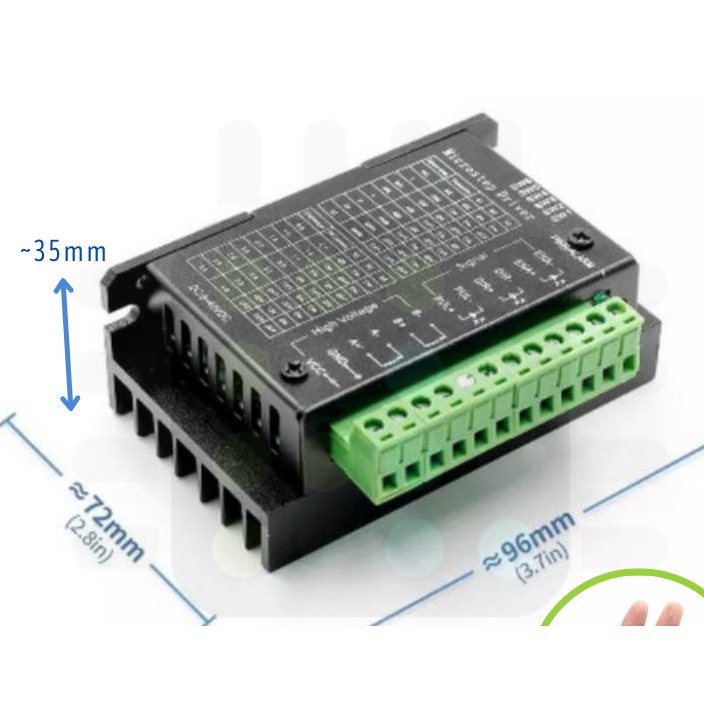 TB6600 Stepper Motor Driver Controller 4A 9-40V Upgrade Versi 42 57 86