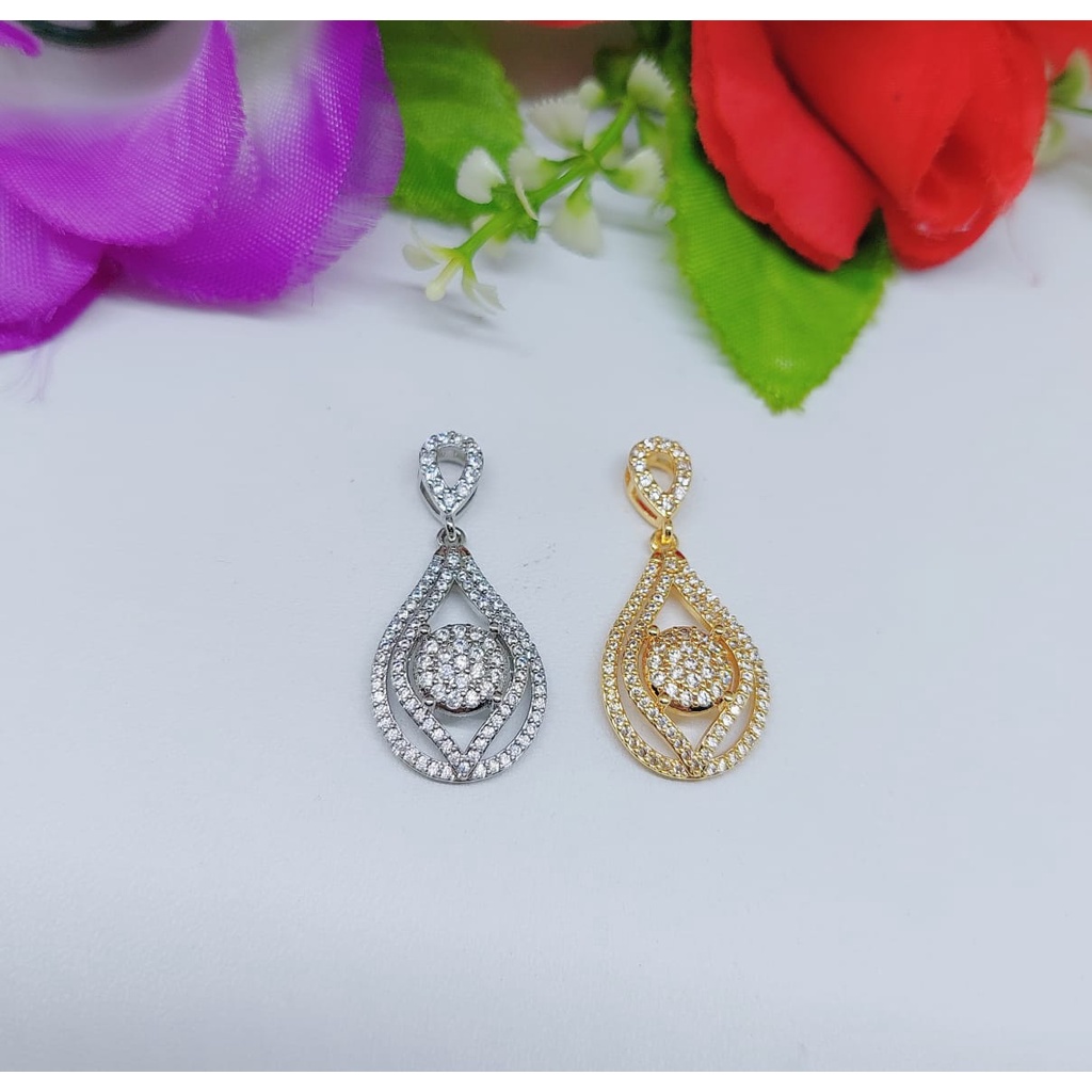Xuping kalung permata lapis emas A5,A6