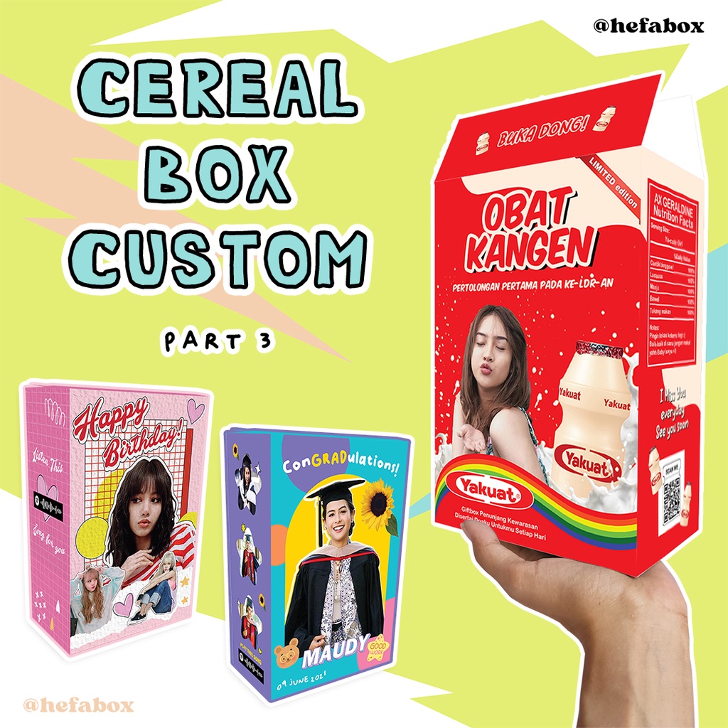 

CEREAL BOX / GIFTBOX CUSTOM [Katalog Hefabox 3]