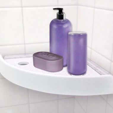 Bathroom Punch-free Corner Home&Living Corner Storage Holder Shelves