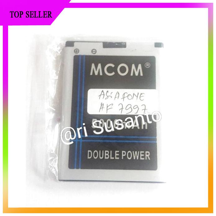 ACC HP BATERAI MCOM ASIAFONE AF7997 AF 7979 DOUBLE POWER 5000MAH