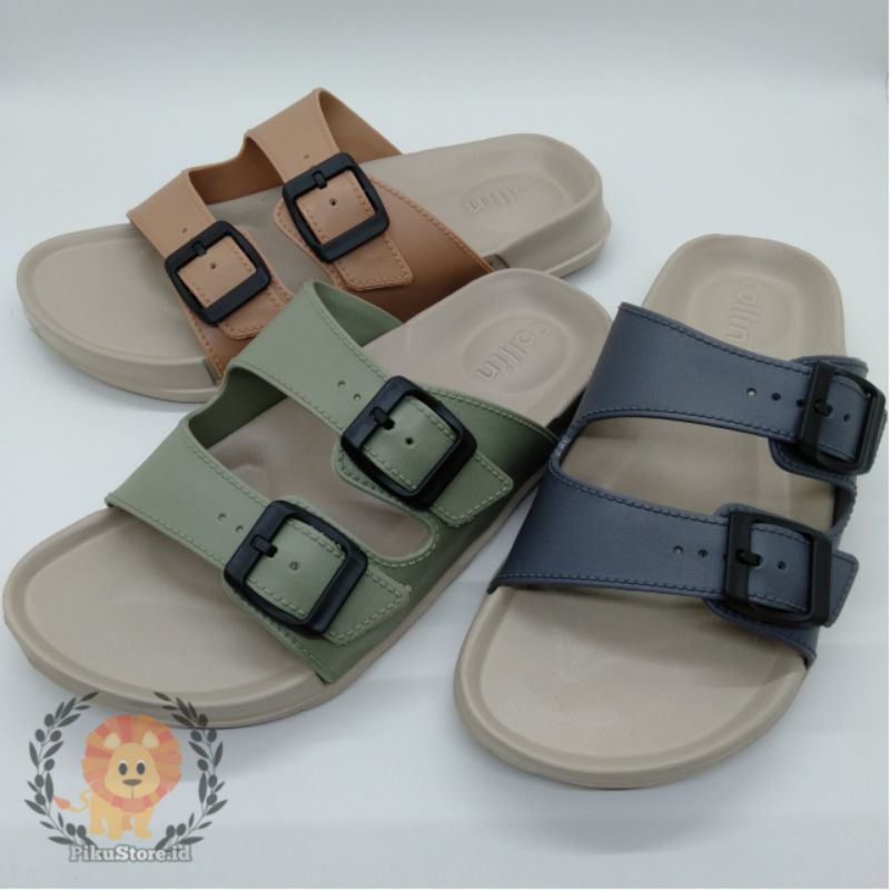 [PIKU] Sandal Slop Anak Dewasa Collin Sandal Jelly Sendal Selop