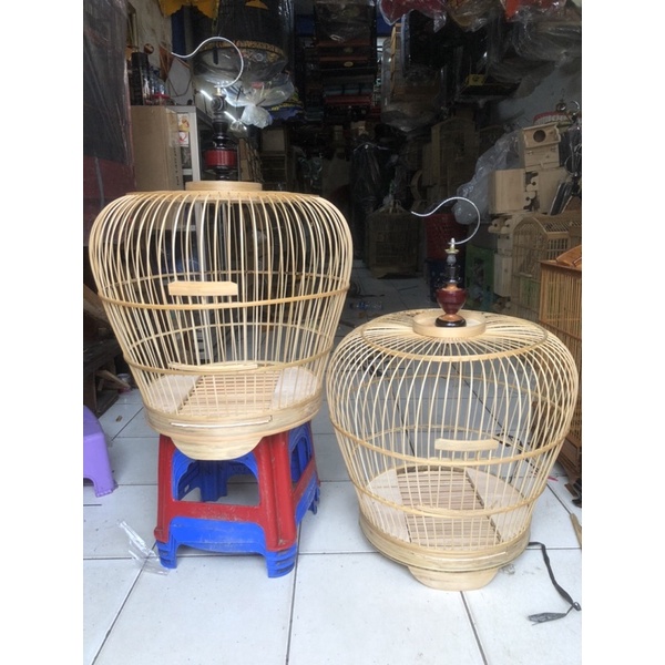 SANGKAR TEKUKUR/PUTER BAMBU SOROKAN