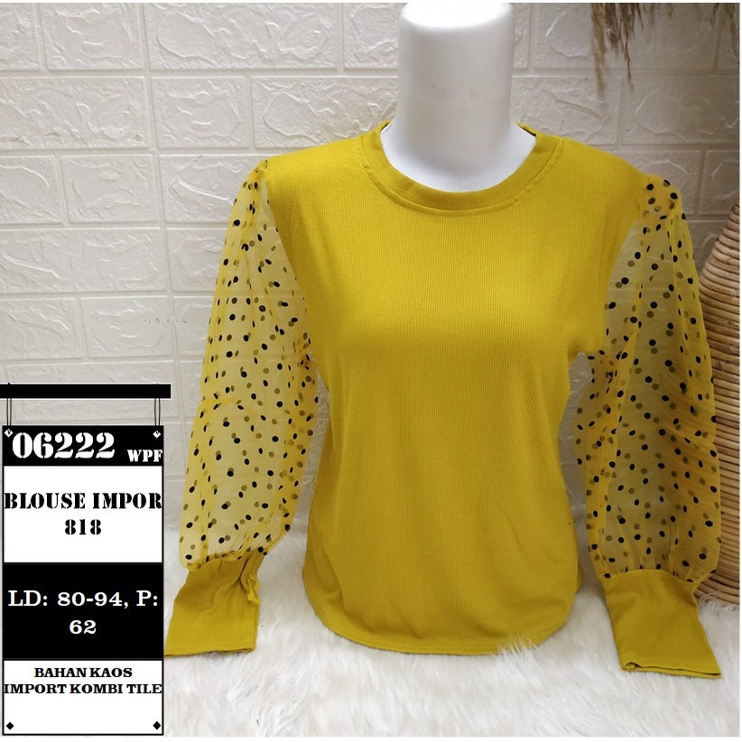 Blouse Knit / Rajut Import
