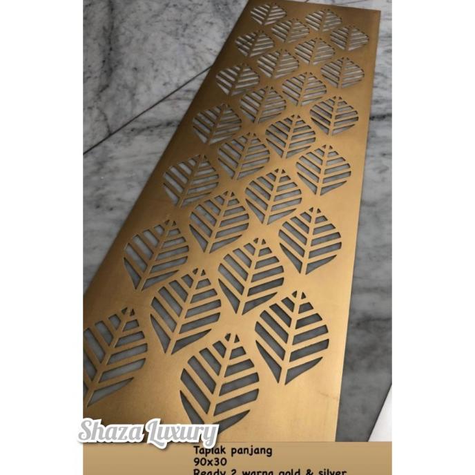 Taplak Meja Panjang Gold&Silver