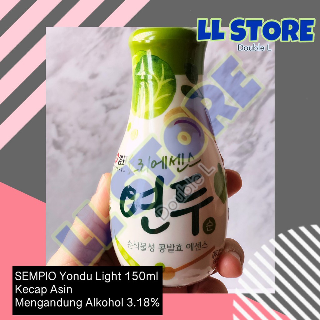 

SEMPIO Yondu Light 150ml Kecap Asin Korea