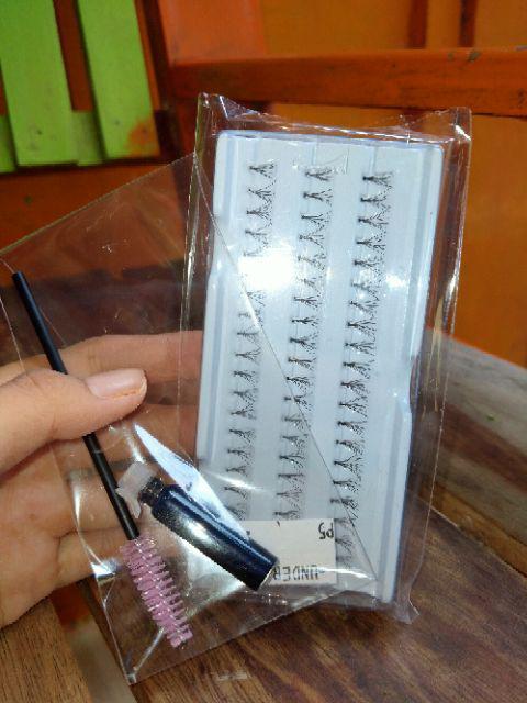 1 kotak isi 60pcs CDL060 BULU MATA TANAM HUMAN HAIR HIGH