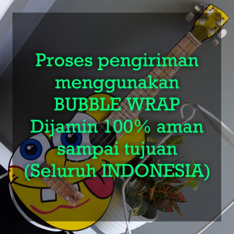 Ukulele SPONGEBOB Senar 3 &amp; Senar 4