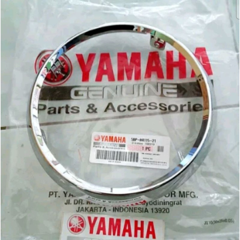 Ring rim lampu bulat  ori rx king new peredam 2007 - 2008