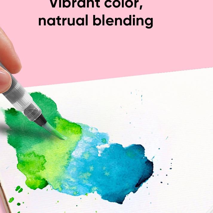 

Segera Miliki Giorgione Solid Watercolor Paint Cat Air 36/48 Warna Free Paper Brush Paper;