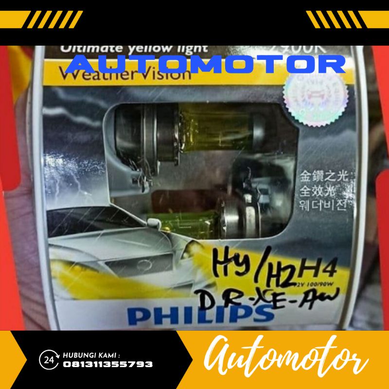 Philips weather vision H4