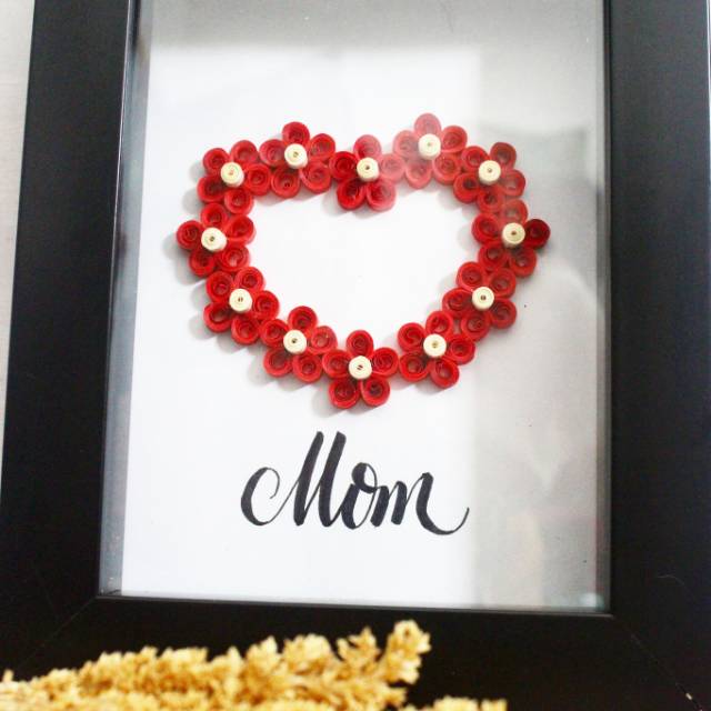 

Lettering x paper quilling by @craft.untukmu