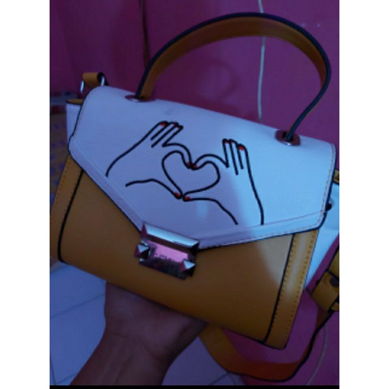 Tas Gosh Preloved/Tas Kuning/Gosh Murah