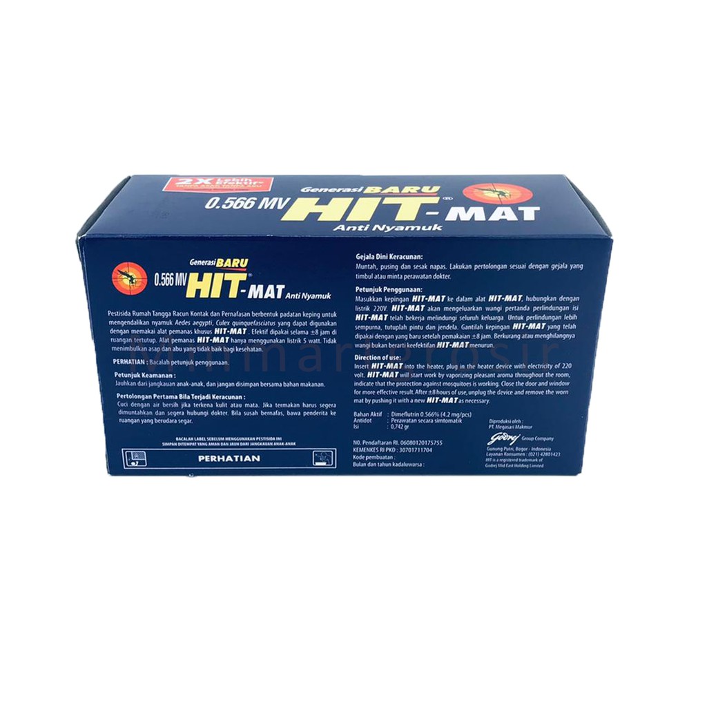 HIT-MAT ANTI NYAMUK REFILL /ISI ULANG