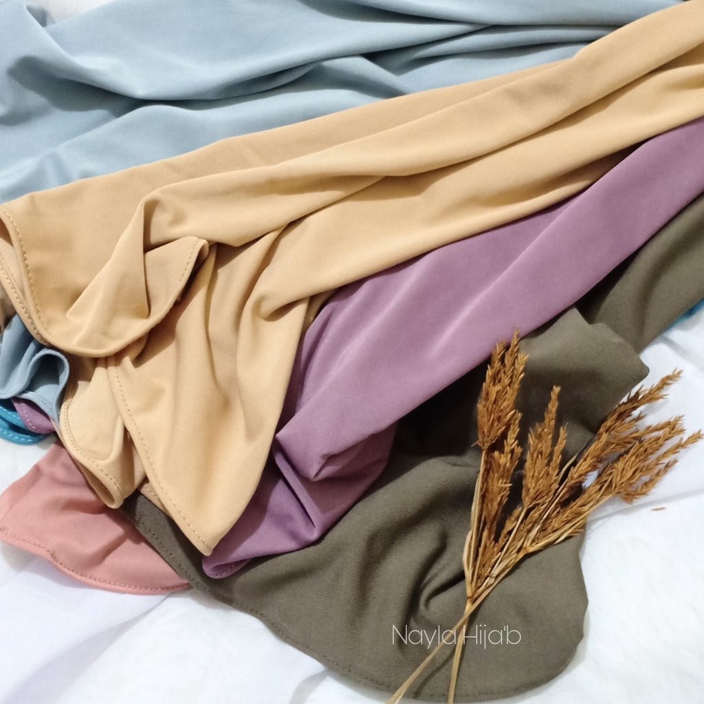 KERUDUNG INSTAN BERGO SPORT HIJAB INSTAN OLAHRAGA JERSEY PREMIUM TERMURAH NAYLA HIJAB