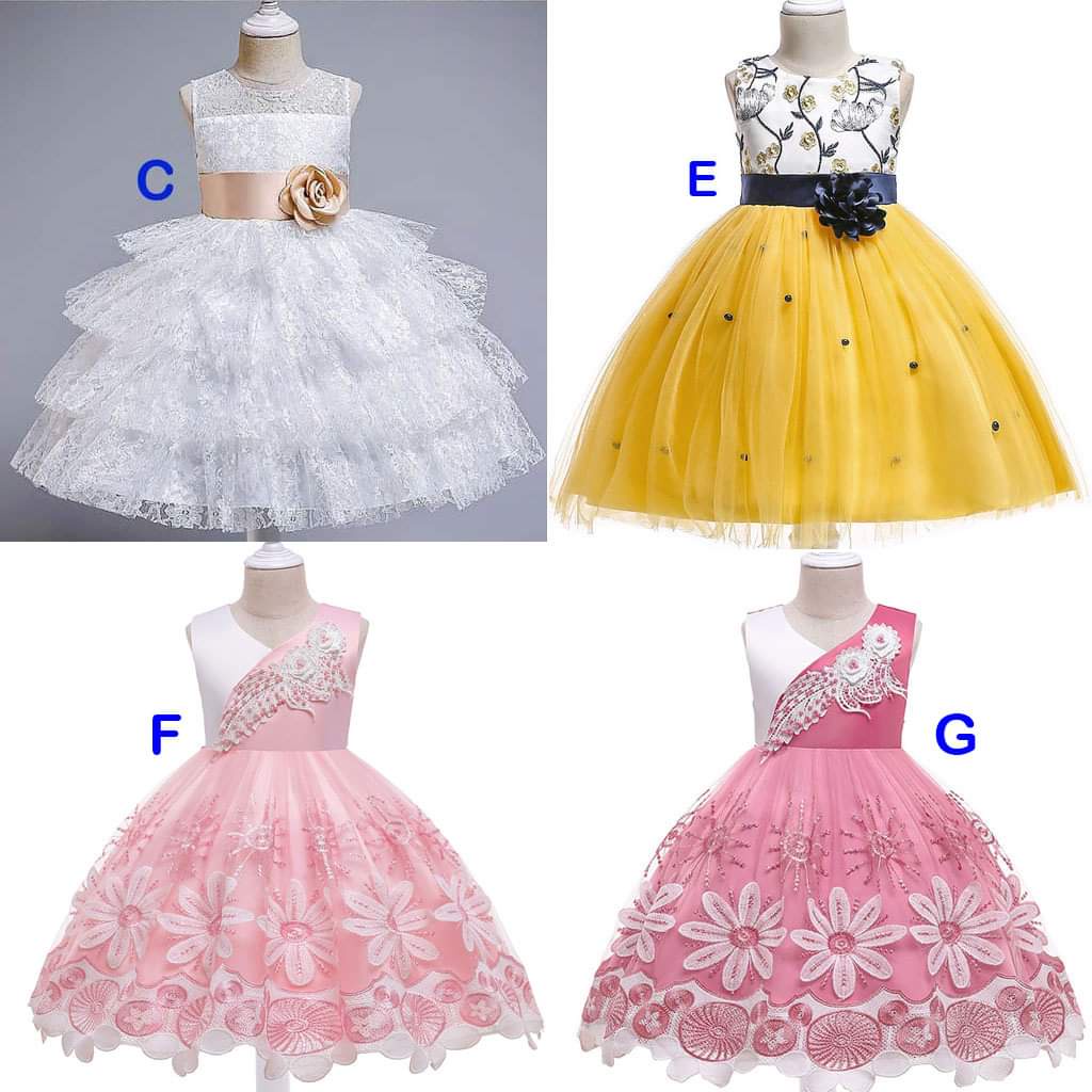 Dress Anak Perempuan Tipe Elegant