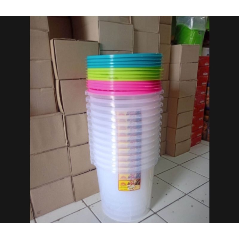 1 LUSIN (12 Pcs) Toples Kerupuk 10 Liter Murah Harga Grosir