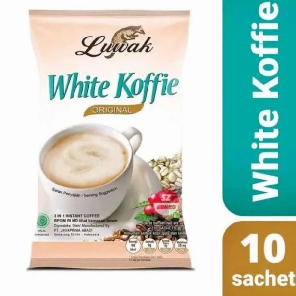 

Kopi Luwak White Koffie Original 10sX20gr