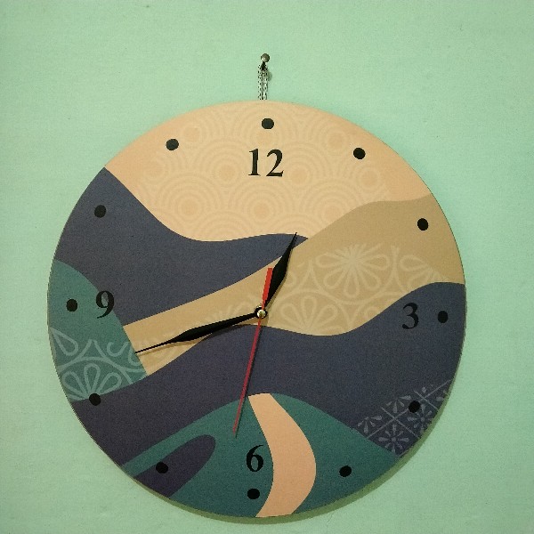 Jam Dinding Minimalis Modern Dekorasi Unik Ruangan Rhythm  Japanese