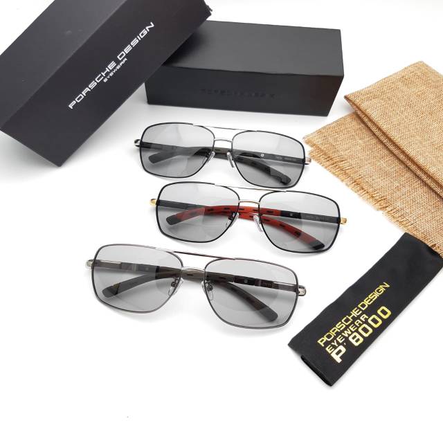 Kacamata Hitam Pria Porsche Design 8724 Lensa Photocromic